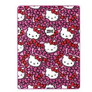 Sanrio Hello Kitty More Bows Please Silk Soft Touch Throw Blanket NWT